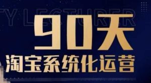 90天淘宝系统化运营，从入门到精通-网创资源吧