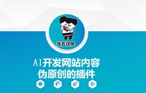 AI开发网站内容伪原创的插件,从零开始手把手教学-网创资源吧